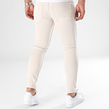 Classic Series - Licht Beige Skinny Jeans