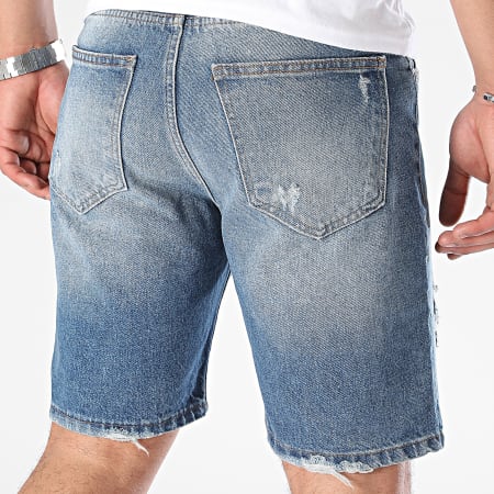 Classic Series - Pantaloncini di jeans blu in denim