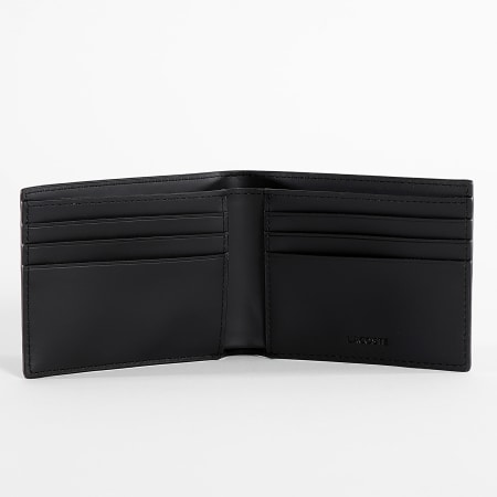 Lacoste - Portefeuille The Blend Noir Gris