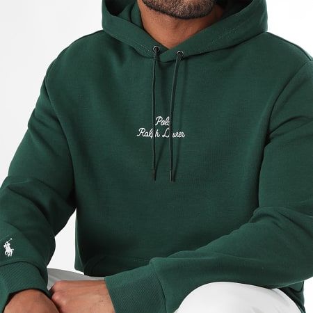 Polo Ralph Lauren - Felpa con cappuccio con ricamo del logo verde