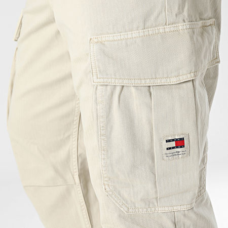 Tommy Jeans - Aiden 9494 Beige Baggy Cargo Broek