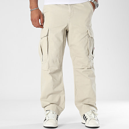 Tommy Jeans - Aiden 9494 Pantaloni cargo larghi beige