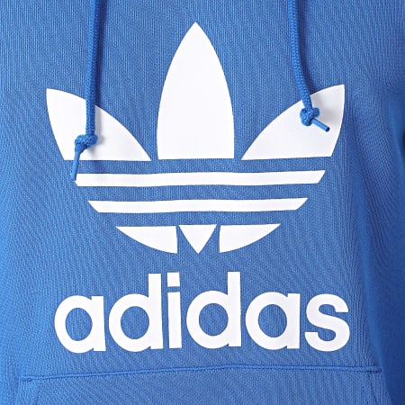 Adidas Originals - Sweat Capuche Trefoil IZ1855 Bleu Roi