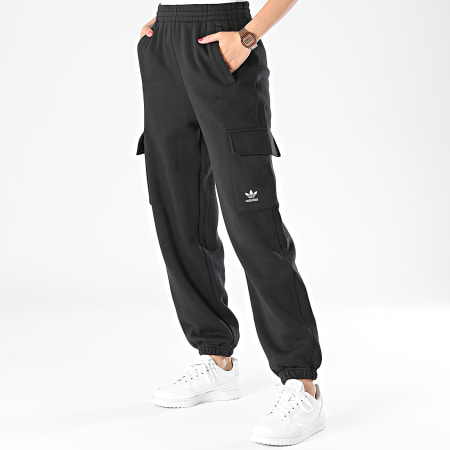 Adidas Originals - Pantaloni Cargo Donna Essential IY9689 Nero
