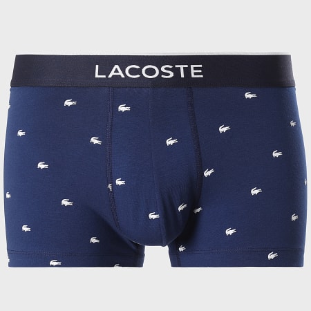 Lacoste - Set di 3 boxer classici Navy Red Heather Grey