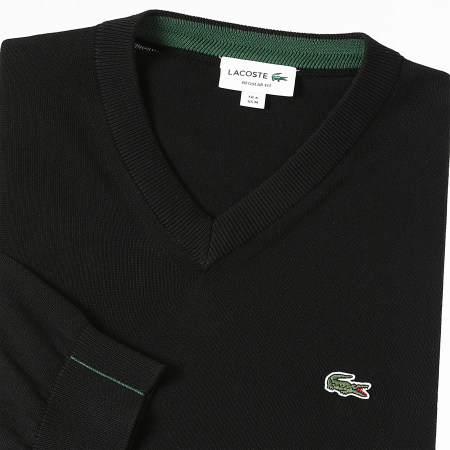 Lacoste pull noir deals