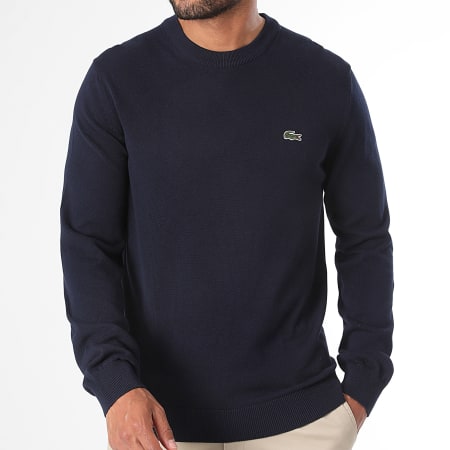 Jersey lacoste azul marino online