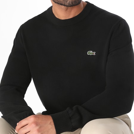 Lacoste - Pull Logo Noir