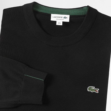 Lacoste - Pull Logo Noir