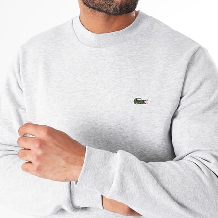Lacoste sweat gris cheap