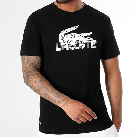 Lacoste crocodile noir shop