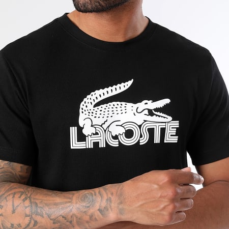 Lacoste crocodile noir hot sale