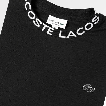Lacoste Crocodile T Shirt Lacoste Noir Et Blanc Tee-shirt Lacoste