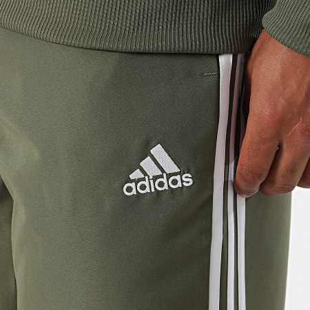Adidas Sportswear - Ensemble De Survetement A Bandes 3 Stripes IY6655 Vert Kaki