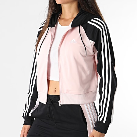 Adidas Sportswear - Ensemble De Survetement Femme Boldblock IX3744 Rose Noir 