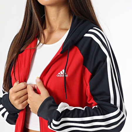 Adidas Sportswear - Boldblock trainingspak voor dames IX9270 Rood