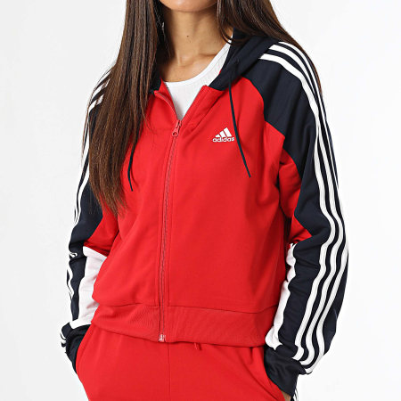 Adidas Sportswear - Boldblock trainingspak voor dames IX9270 Rood