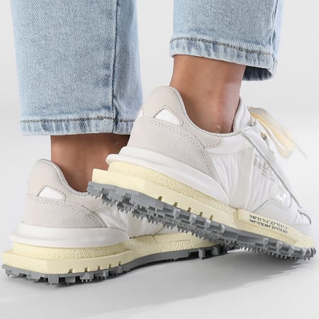 Lacoste - Elite Active 224 White Light Yellow Women's Sneakers - Ryses