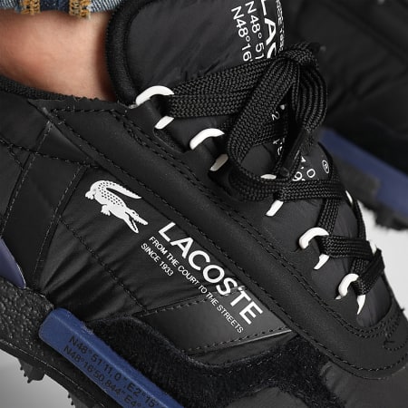 Lacoste - Elite Active 223 Negro Azul Marino Zapatillas