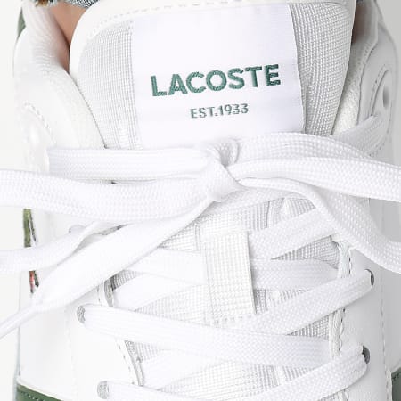 Lacoste - Tclip Set 224 Zapatillas Blanco Verde Oscuro