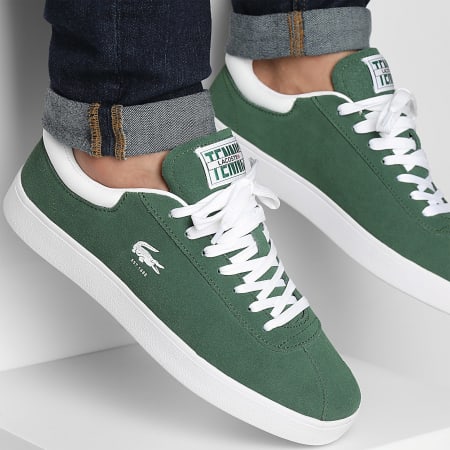 Lacoste - Sneakers Baseshot 223 Verde Scuro Bianco