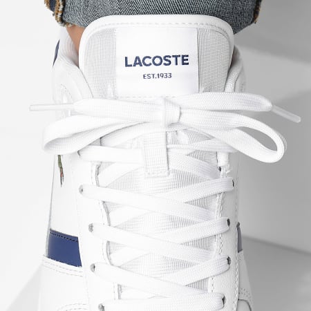 Lacoste - Juego Baskets Tclip 224 Blanco Azul Marino