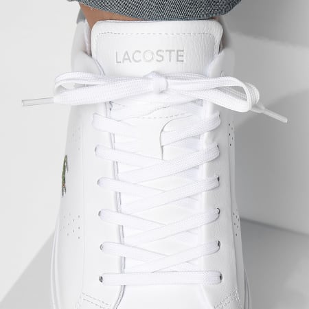 Lacoste - Scarpe da ginnastica Powercourt 2 Bianco Grigio