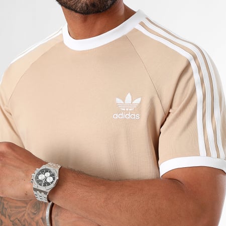 Adidas Originals - Tee Shirt A Bandes 3 Stripes IZ2366 Beige