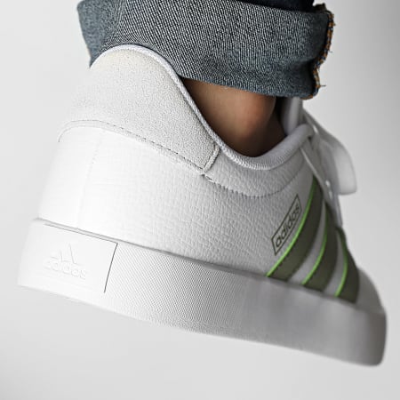 Adidas Sportswear - Baskets VL Court 3.0 IF4476 Cloud White Beige Green
