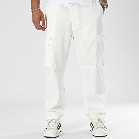 ADJ - Pantalon Cargo 2030 Blanc