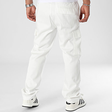 ADJ - Pantalon Cargo 2030 Blanc