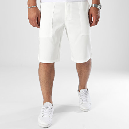 ADJ - Pantalón Corto Chino 3005 Blanco