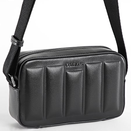 Calvin Klein - Bolso Mujer Line Quilt Camera Bag 1877 Negro