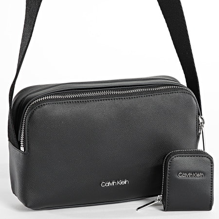 Calvin Klein - Bolso de mujer Est Estuche para cámara 1860 Negro