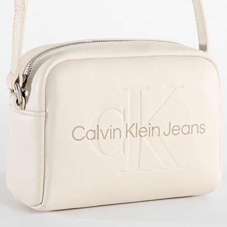 Calvin Klein - Dameshandtas Sculpted Camera Bag18 Mono 2220 Beige