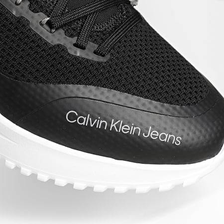 Calvin Klein - Eva Runner Sock Low Knit 1003 Nero Bianco Grigio Carbone Sneakers