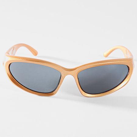 Classic Series - Lunettes De Soleil Doré Noir