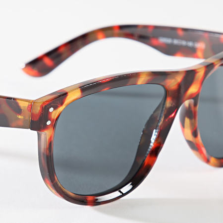 Classic Series - Lunettes De Soleil Marron Jaune Marron Noir