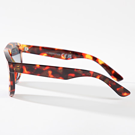 Classic Series - Lunettes De Soleil Marron Jaune Marron Noir