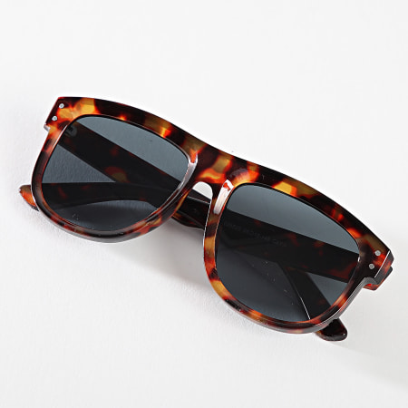 Classic Series - Lunettes De Soleil Marron Jaune Marron Noir