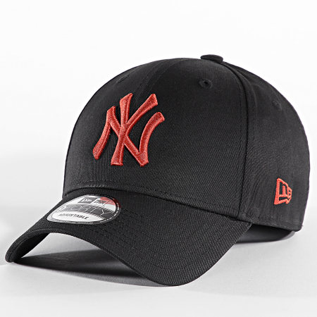 New Era - Liga Esencial 9Forty NY Gorra 60565099 Negro Rojo Ladrillo