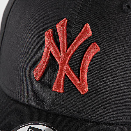 New Era - Liga Esencial 9Forty NY Gorra 60565099 Negro Rojo Ladrillo