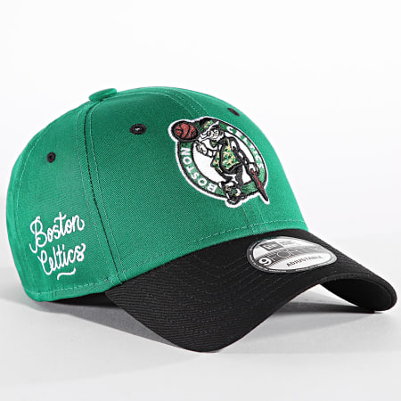 New Era - Cappello della Lega NBA Boston Celtics Verde Nero