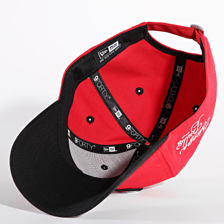 New Era - NBA Side Patch 9Forty Chicago Bulls Gorra 60565137 Rojo Negro