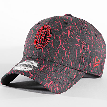 New Era - Casquette 9 Forty AC Milan 60564691 Noir Rouge