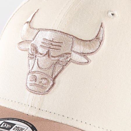 New Era - Gorra Colour Block 9Forty Chicago Bulls 60565368 Beige