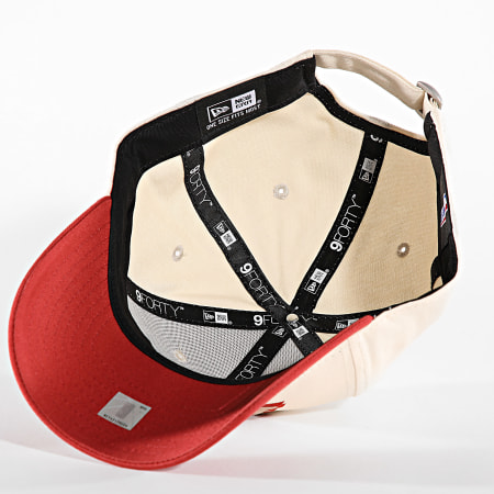 New Era - Colour Block 9Forty LA Cap 60565365 Beige Rood