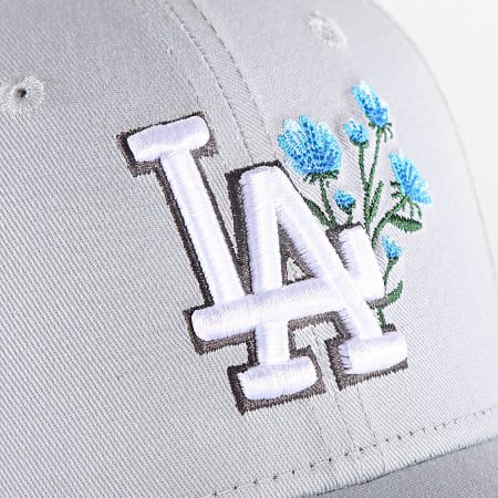 New Era - Gorra Flower Icon 9Forty LA 60565526 Gris