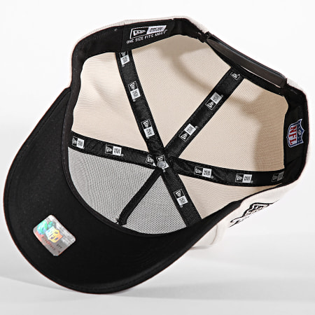 New Era - Casquette Eframe Raiders 60565457 Beige Noir