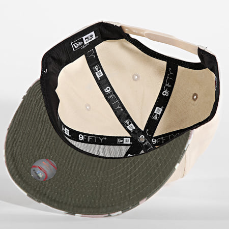 New Era - Kinder Snapback Cap Contrast 9Fifty NY 60565304 Beige Camouflage